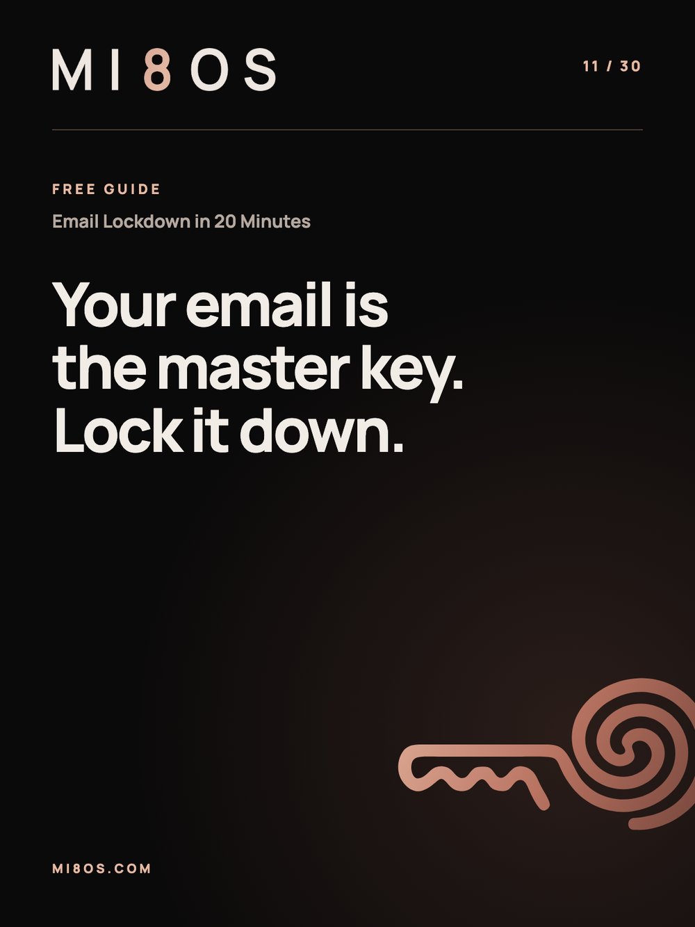 Email Lockdown in 20 Minutes