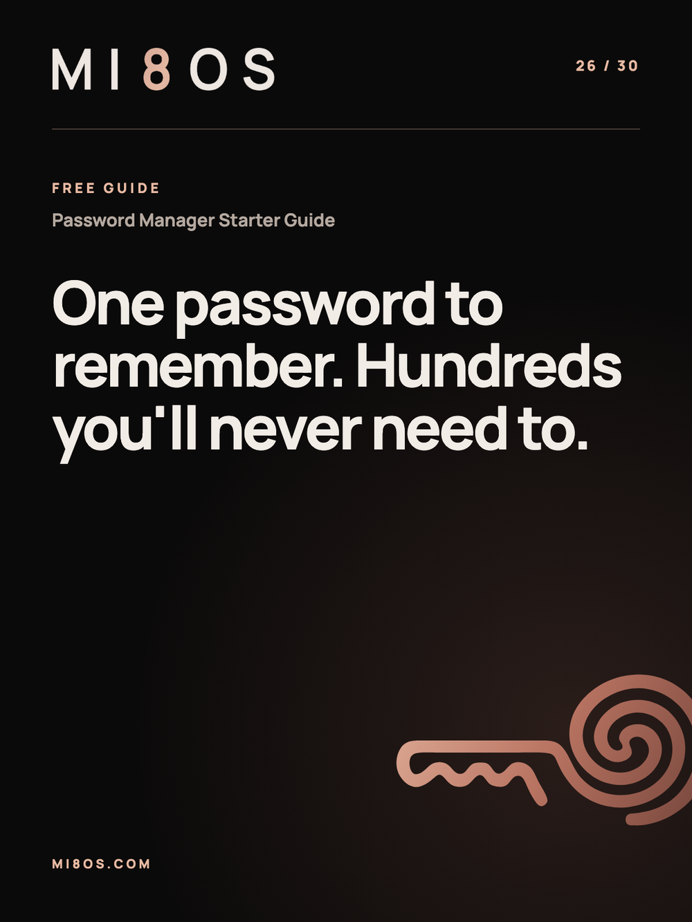 The Password Manager Starter Guide
