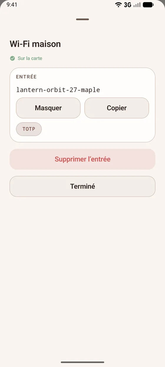 Android: Copiez un secret d’un seul geste