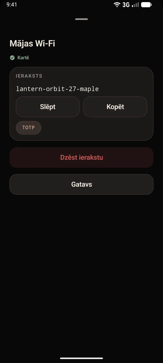 Android: Kopē noslēpumu ar vienu pieskārienu