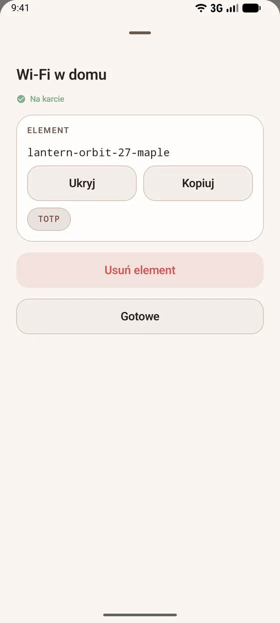 Android: Skopiuj sekret jednym prostym dotknięciem