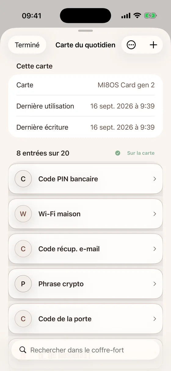 iOS: Retrouvez chaque secret sur votre carte