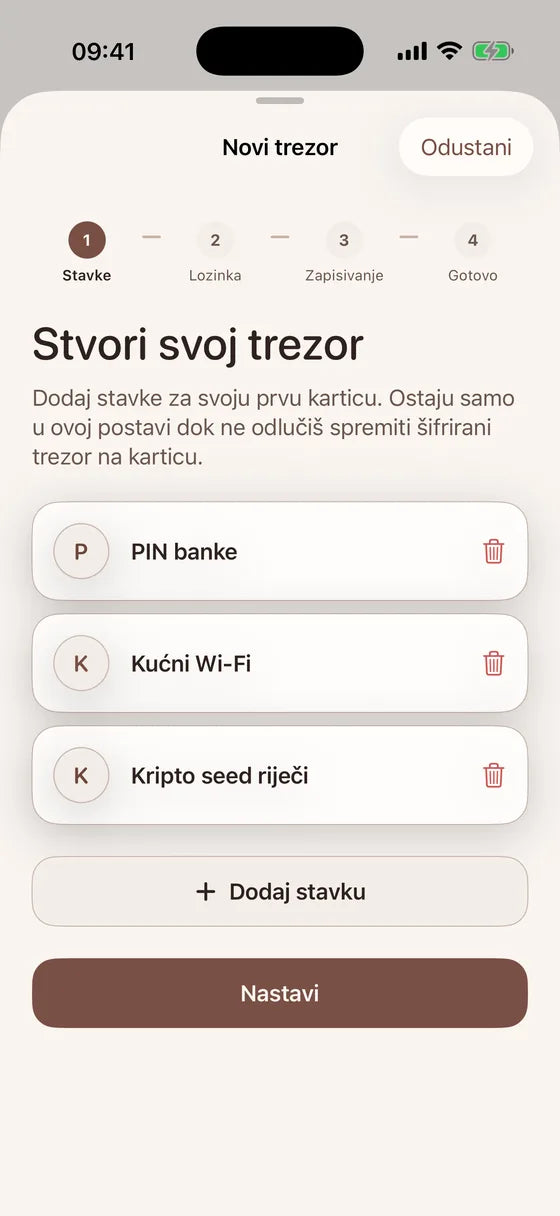 iOS: Stvorite sef za svoje najvažnije podatke