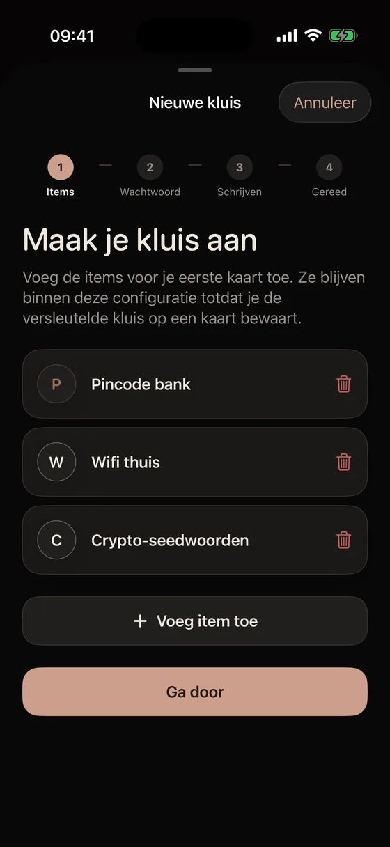 iOS: Maak een kluis voor je belangrijkste gegevens