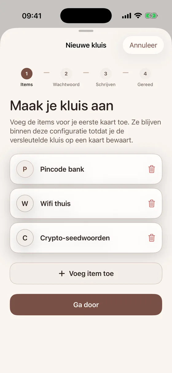 iOS: Maak een kluis voor je belangrijkste gegevens