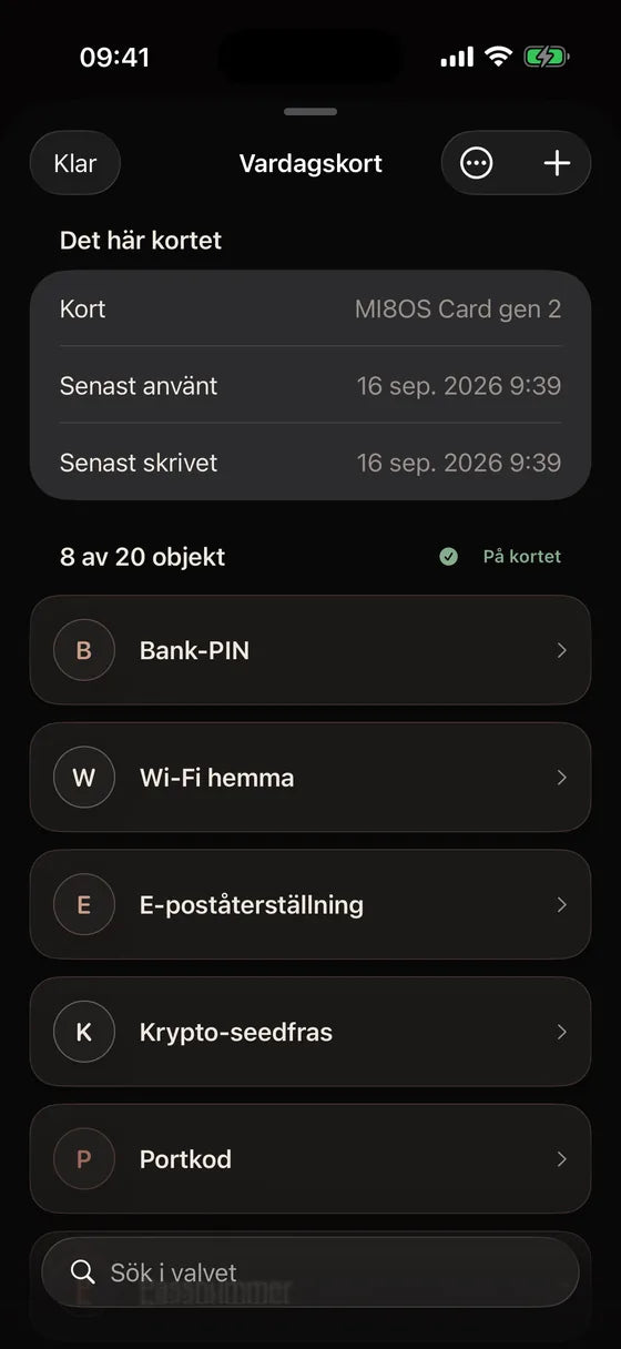 iOS: Hitta varje hemlighet på ditt kort