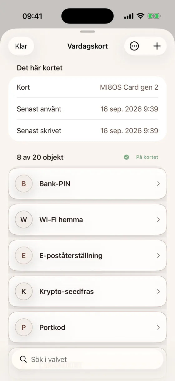 iOS: Hitta varje hemlighet på ditt kort