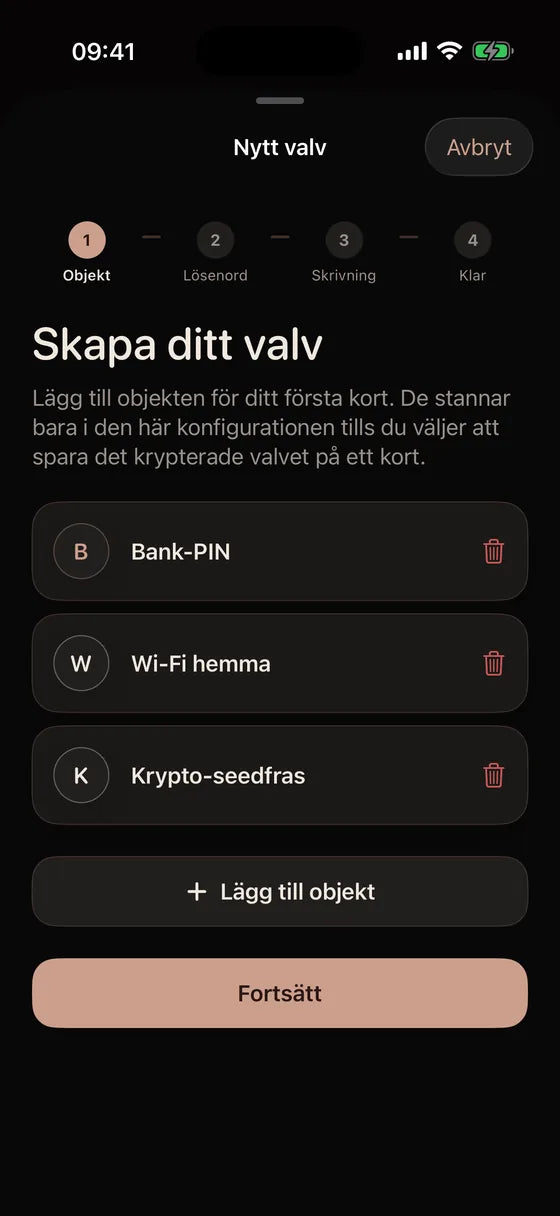 iOS: Skapa ett valv för dina viktigaste uppgifter