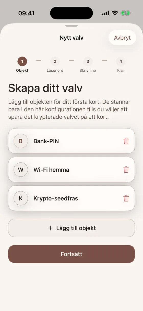 iOS: Skapa ett valv för dina viktigaste uppgifter